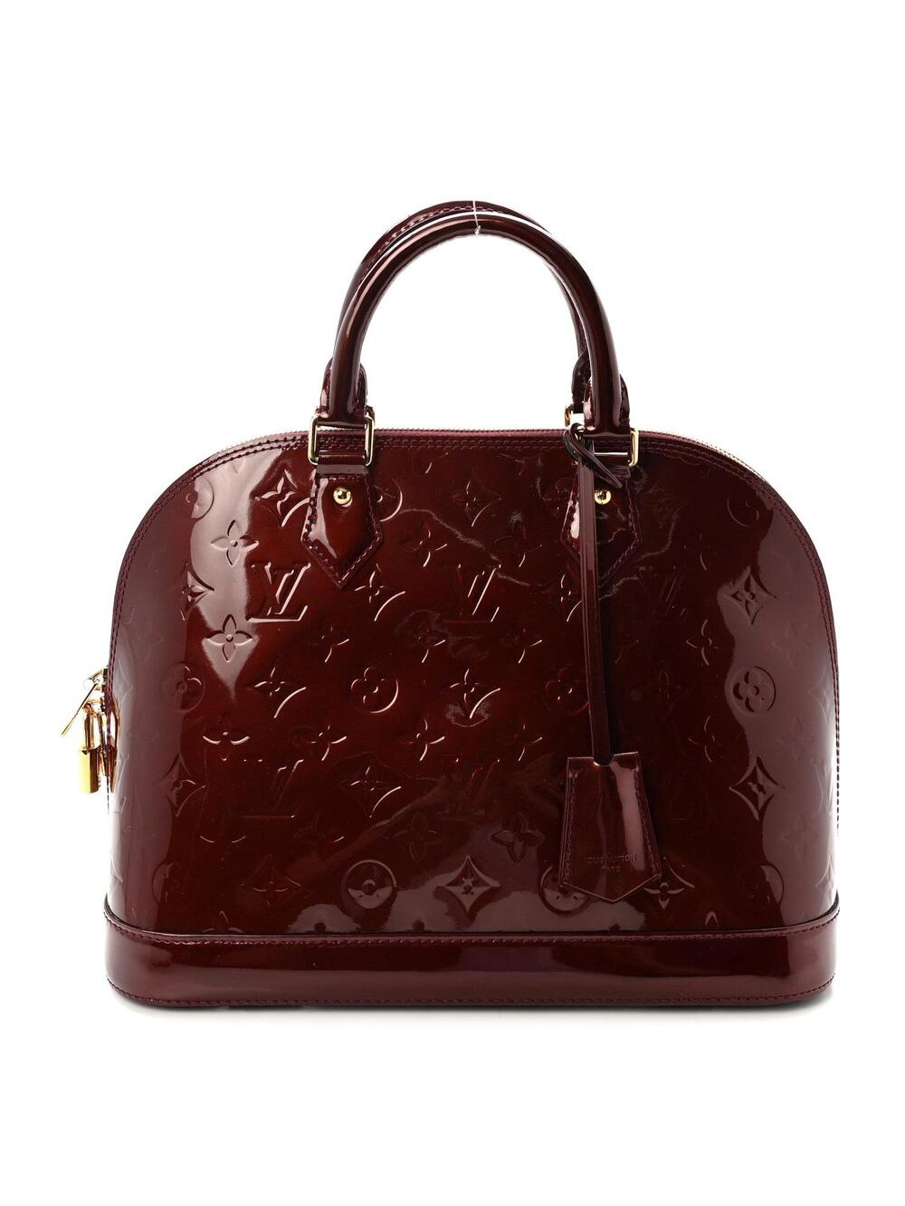 Louis Vuitton Vernis Alma Pm Rouge #289019L99B